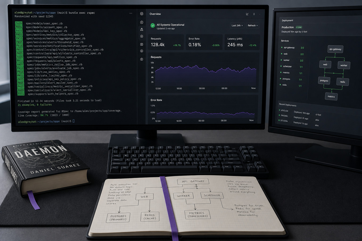 Servicios Greyhat: IA en producción, desarrollo y ciberseguridad